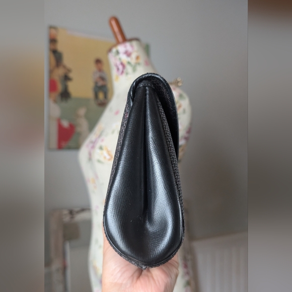 Yves Saint Laurent YSL Woven Flap Clutch Bag - Picture 4 of 12